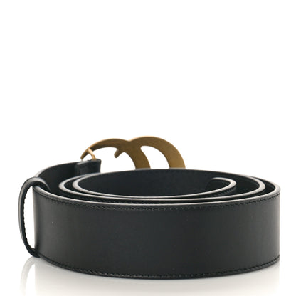 Gucci Calfskin Double G 40mm Belt 90 36 Black 2 of 3
