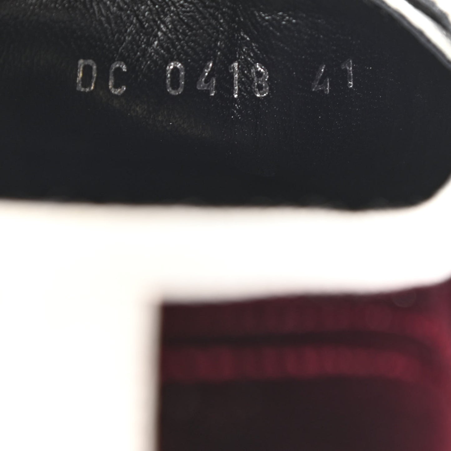 Velvet Walk'N'Dior Low Top Sneakers 41 Deep Amaranth