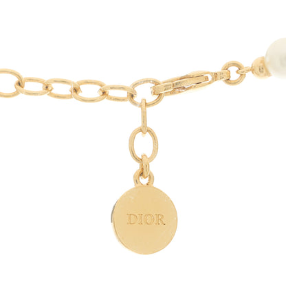 Christian Dior Pearl 30 Montaigne Choker Necklace Gold 4 of 6