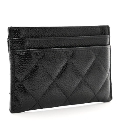 Chanel Caviar Quilted Incognito Card Holder Black 3 of 9