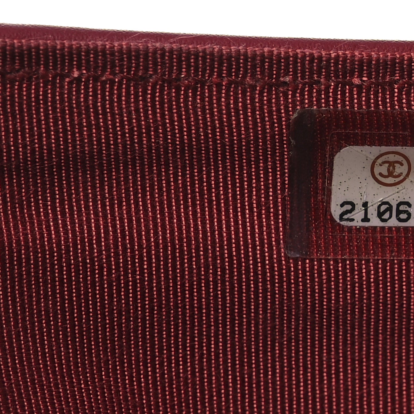 Caviar Quilted Large Flap Wallet Red
