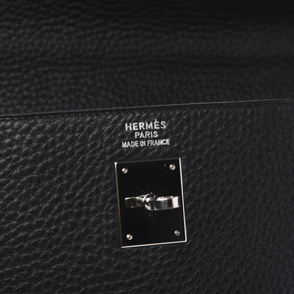 Hermes Taurillon Clemence Kelly Retourne 35 Black 6 of 10
