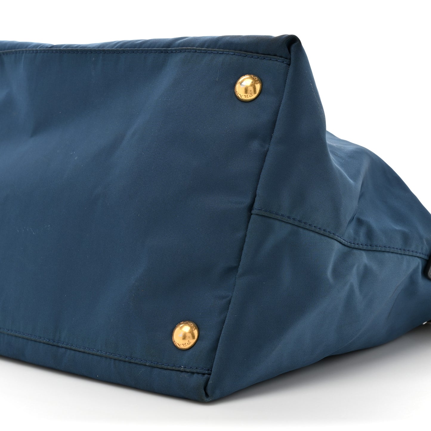 Tessuto Nylon Saffiano Tote Cobalto