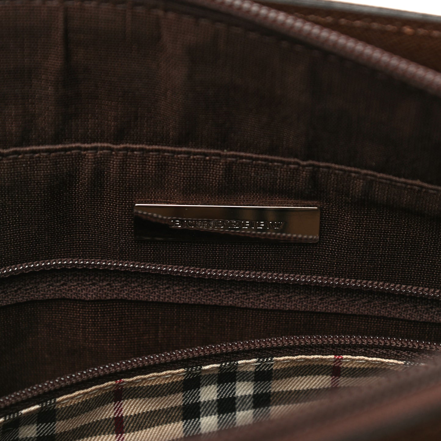 Saffiano Top Handle Tote Brown