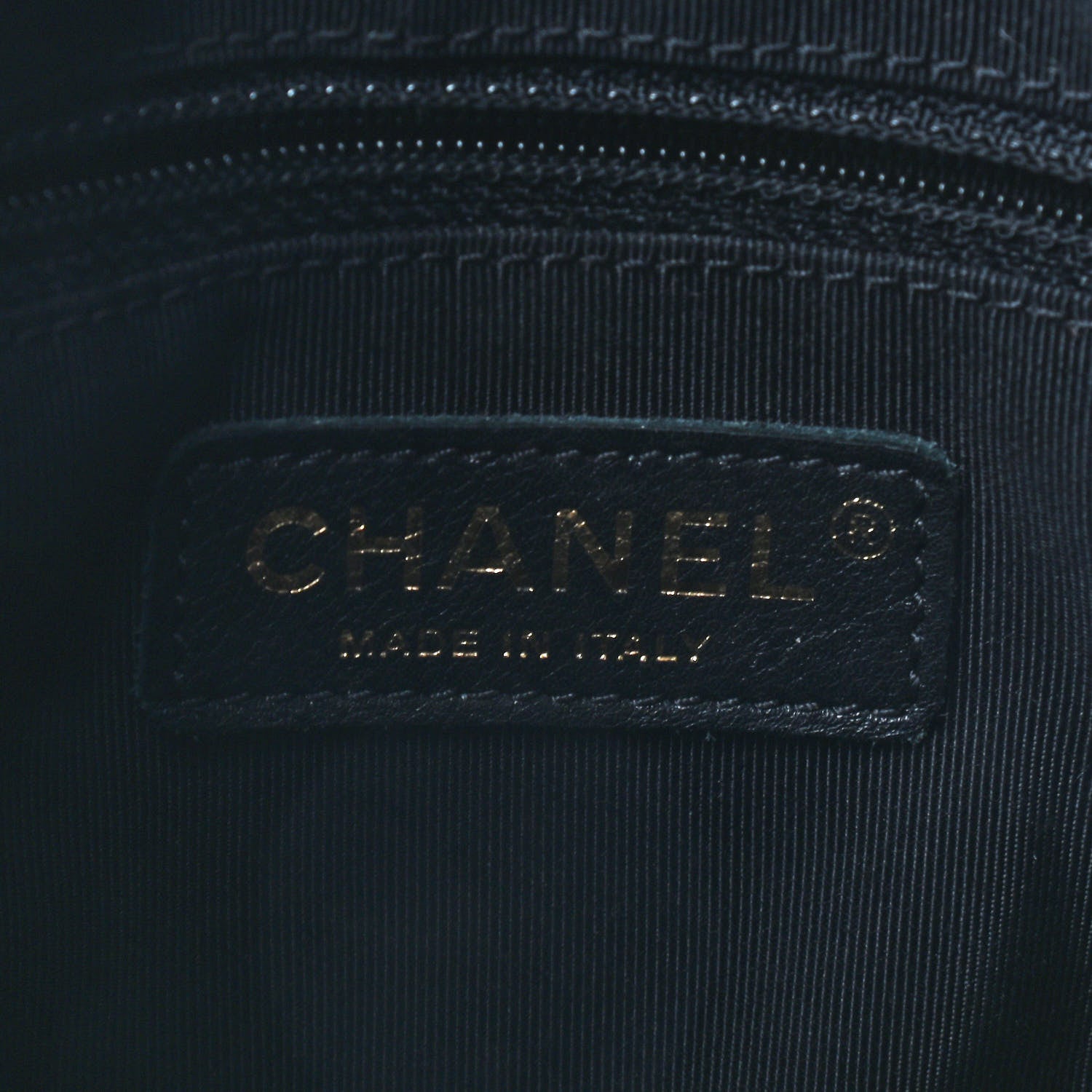 Chanel Lambskin Quilted Girl Bag Black 6 of 9