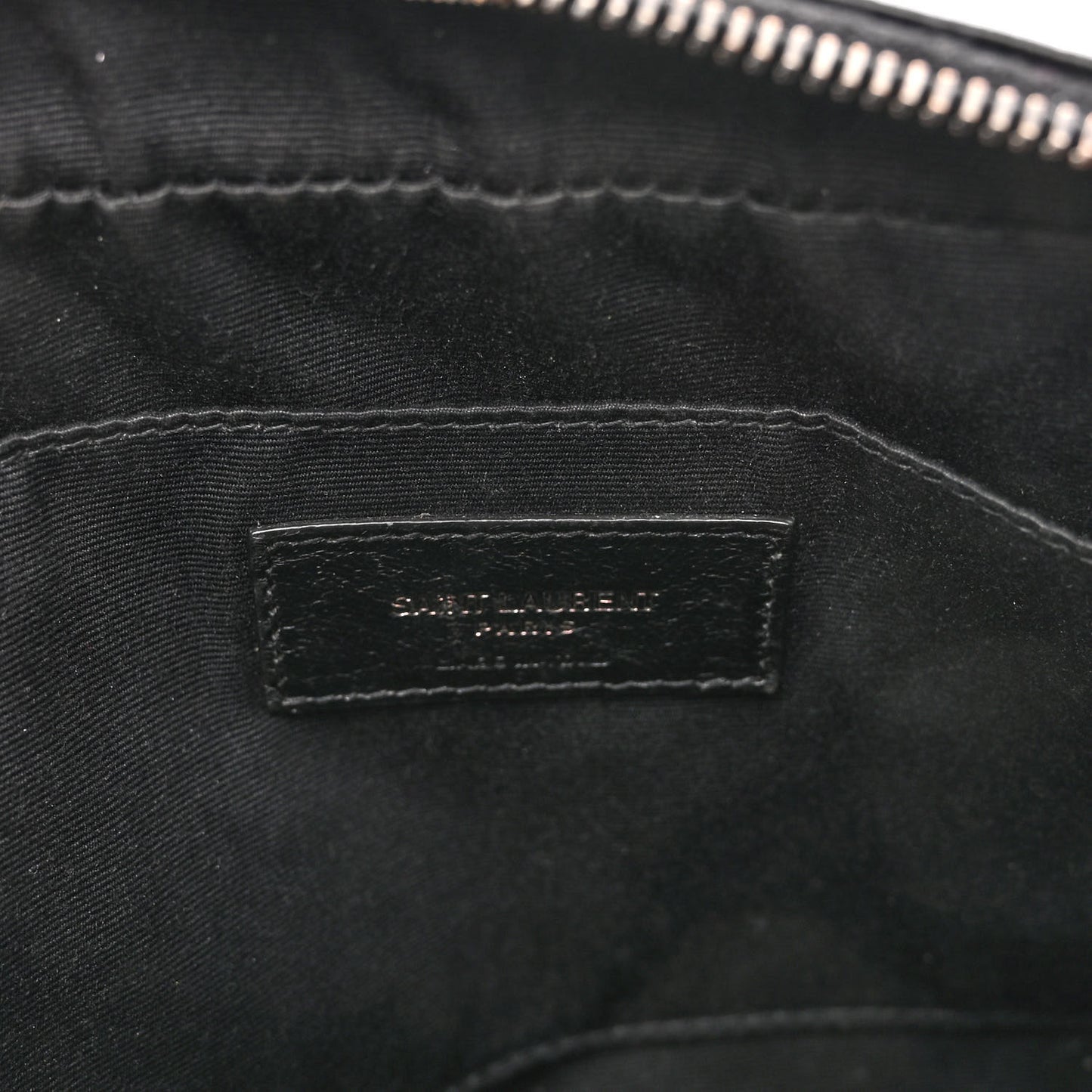 Calfskin Matelasse Monogram Lou Camera Bag Black