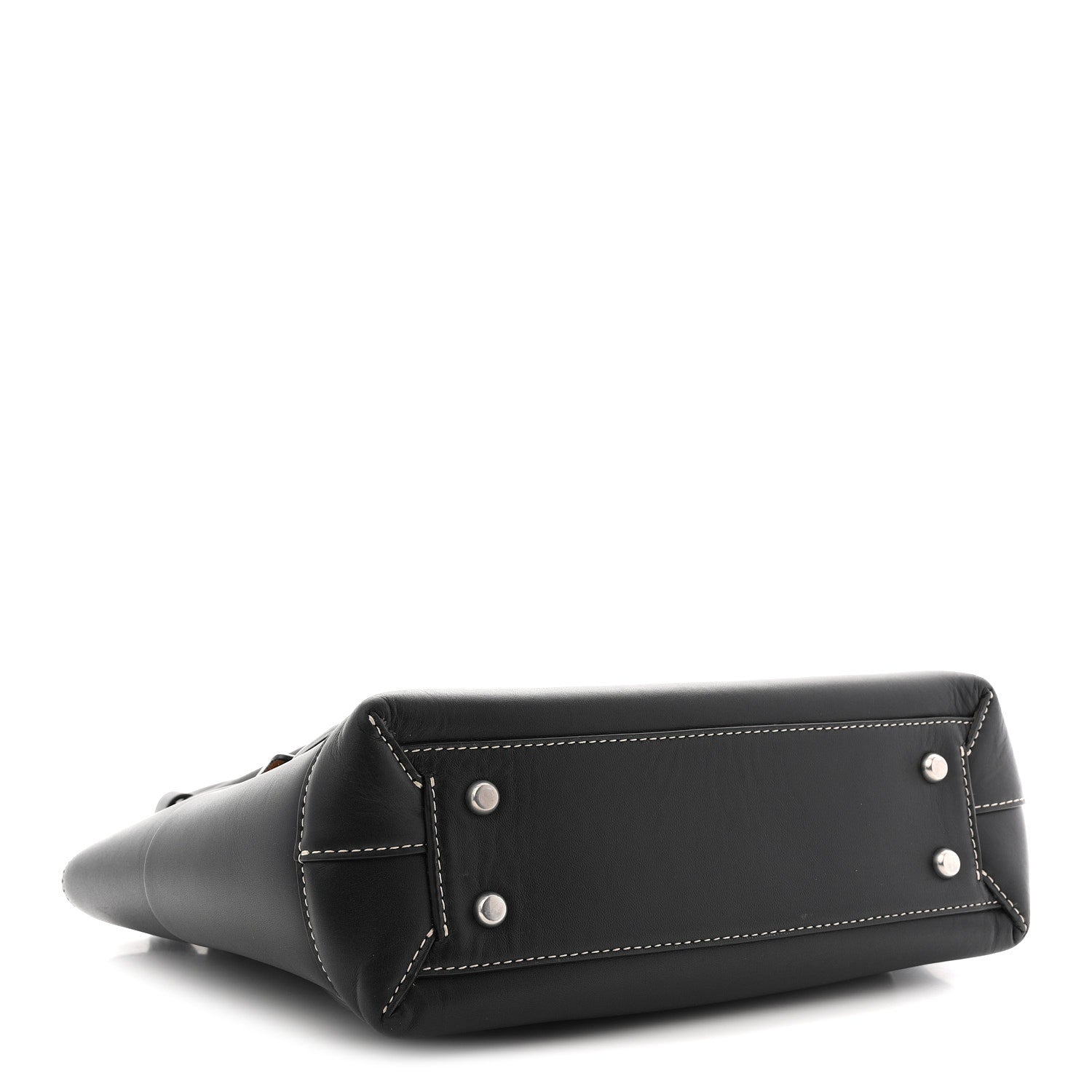 Bottega Veneta French Calfskin Maxi Intrecciato Arco 33 Black 4 of 10