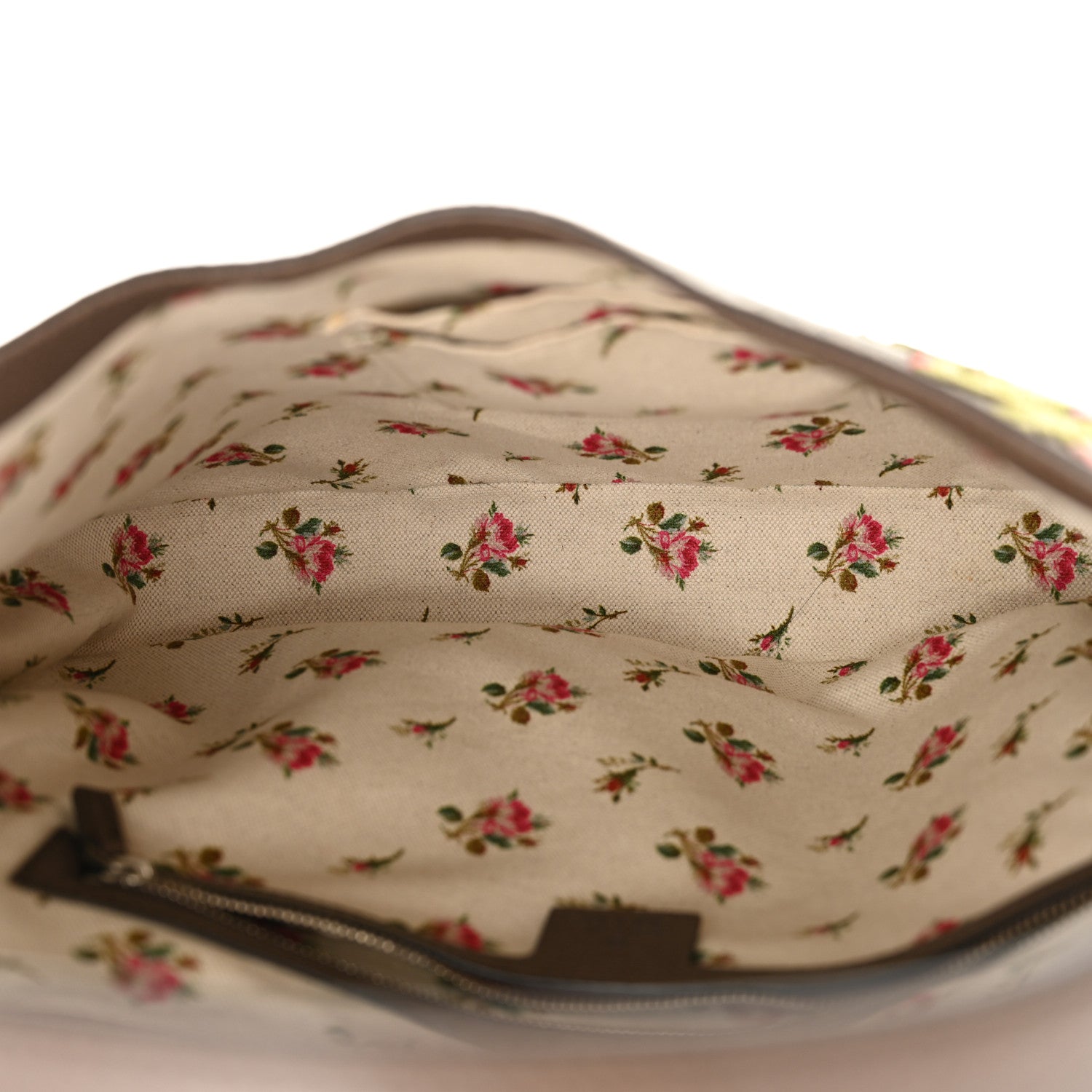 Gucci GG Supreme Monogram Web Embroidered Medium Dionysus Hobo Beige New Acero Multicolo Beige New Acero Multicolor 5 of 13