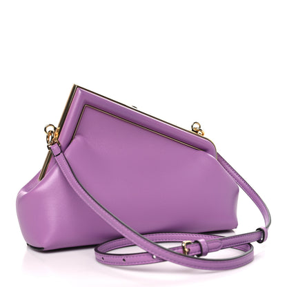 Fendi Shiny Nappa Small Fendi First Agapanto 3 of 10