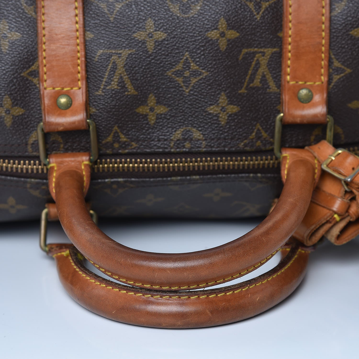 Louis Vuitton Monogram Keepall Bandouliere 50 10 of 19