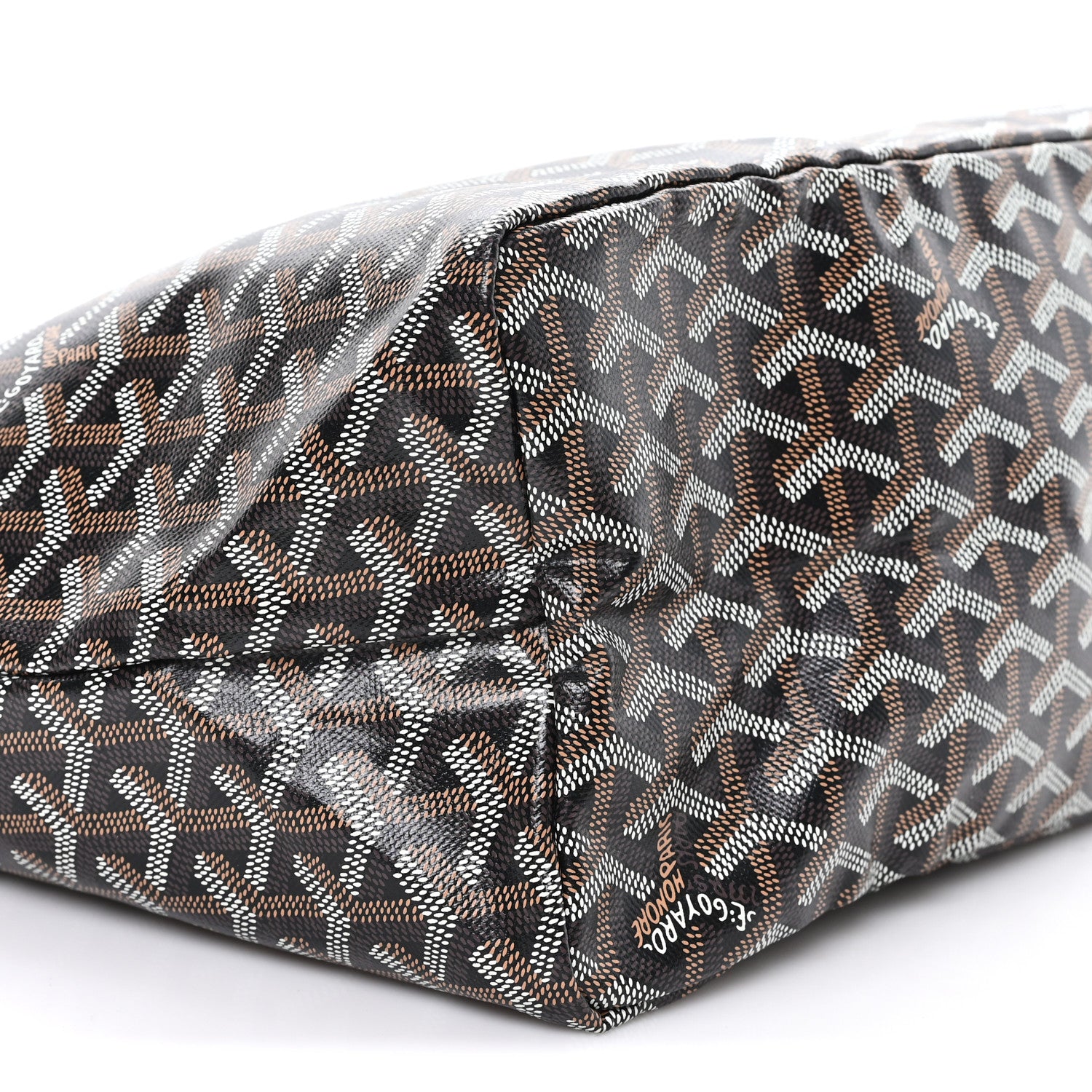 Goyard Goyardine Saint Louis PM Black Gold 10 of 11