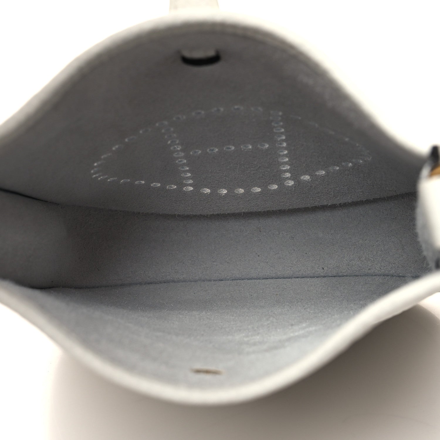 Hermes Taurillon Clemence Amazone Evelyne TPM New White 5 of 10