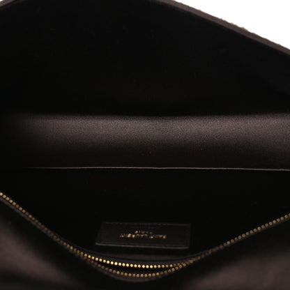 Saint Laurent Sequin Satin Monogram Tassel Kate 99 Brown 5 of 10