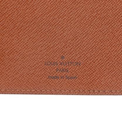 Louis Vuitton Monogram Billfold Wallet 4 Credit Card Slots 6 of 10