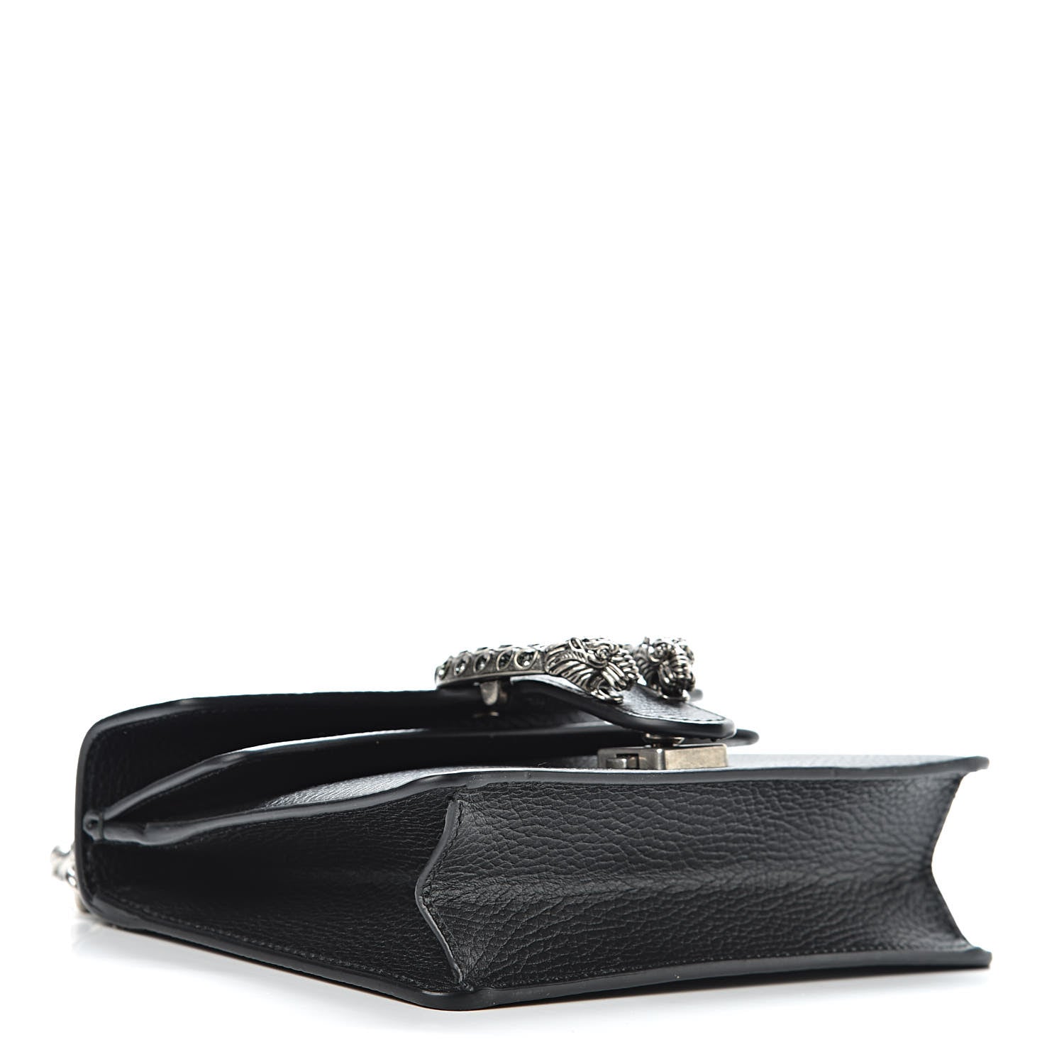 Gucci Calfskin Mini Dionysus Shoulder Bag Black 4 of 10