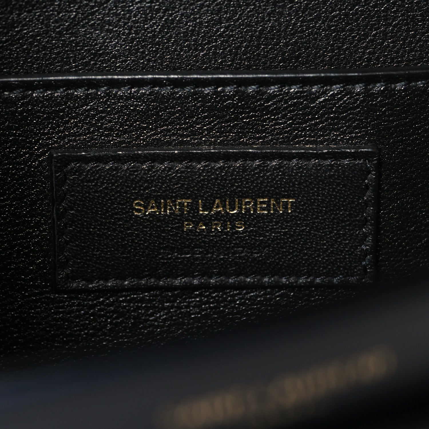 Saint Laurent Box Calfskin Monogram Medium Solferino Satchel Deep Marine 6 of 9