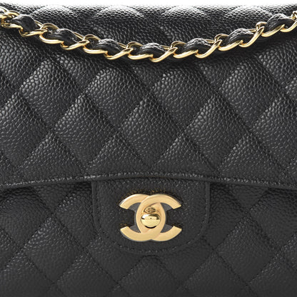 Chanel Caviar Quilted Small Double Flap Black 10 of 11