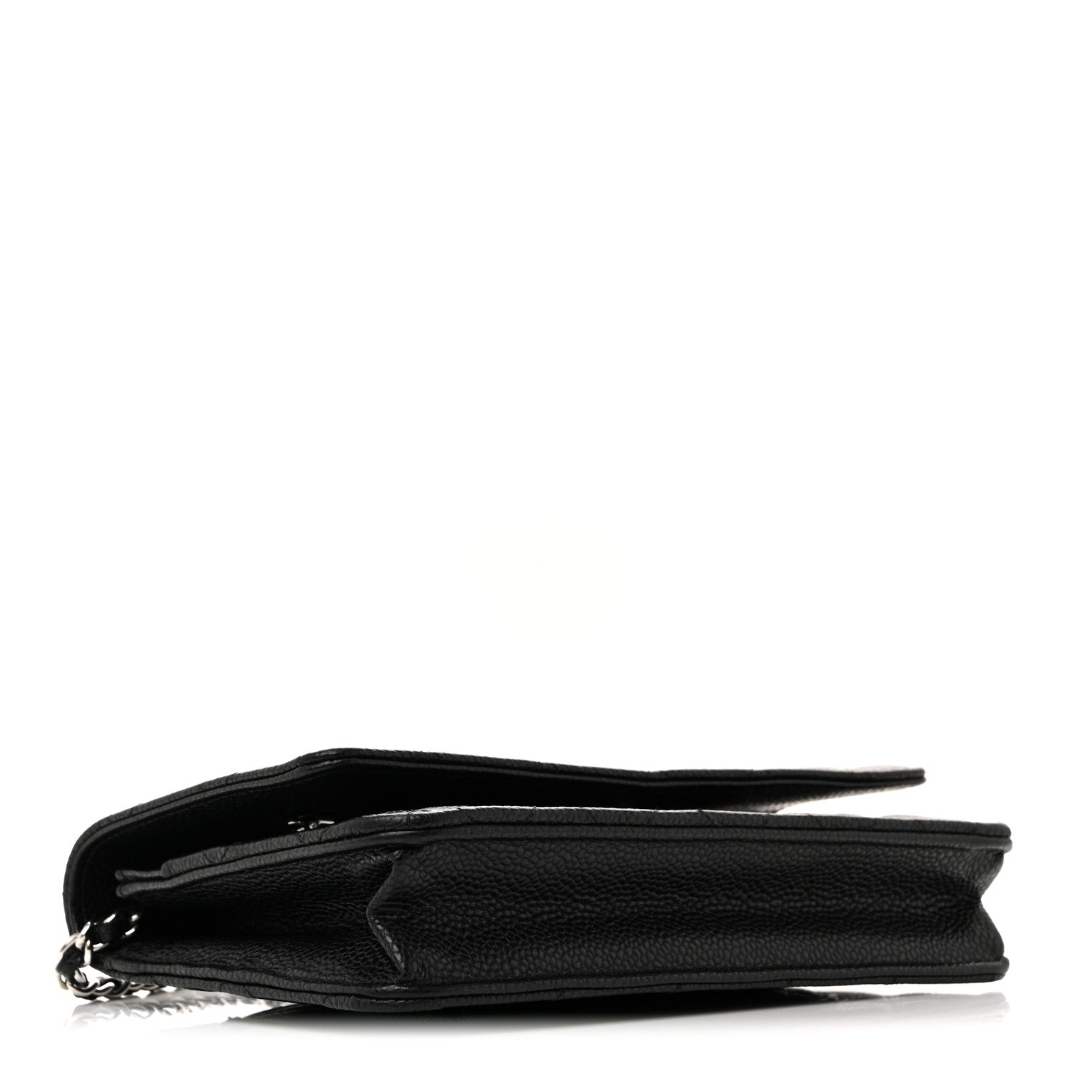Chanel Caviar Quilted Wallet On Chain WOC Black 4 of 12