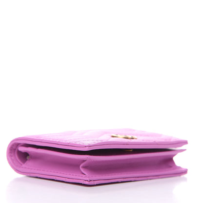Gucci Calfskin Matelasse GG Marmont Card Case Candy Mousse 4 of 8