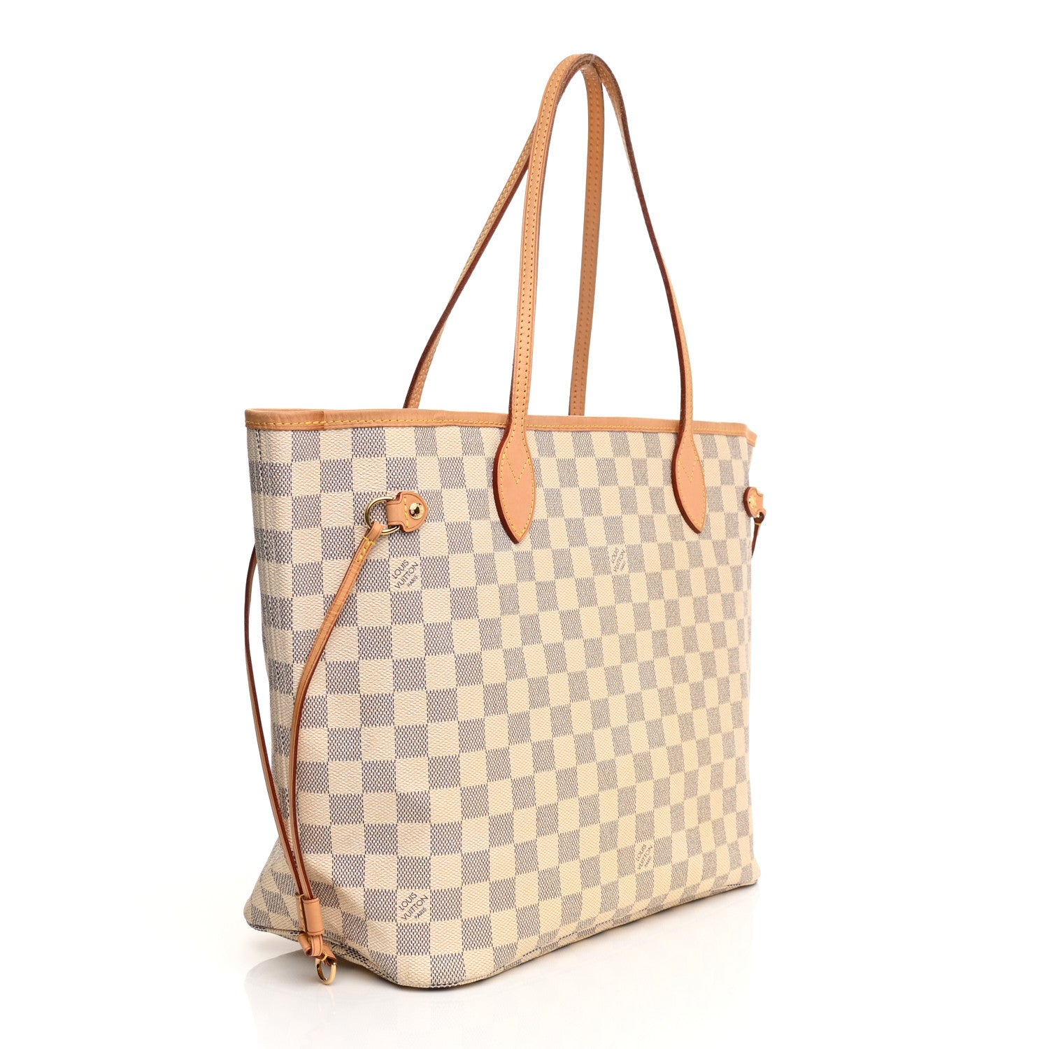 Louis Vuitton Damier Azur Neverfull MM 5 of 19