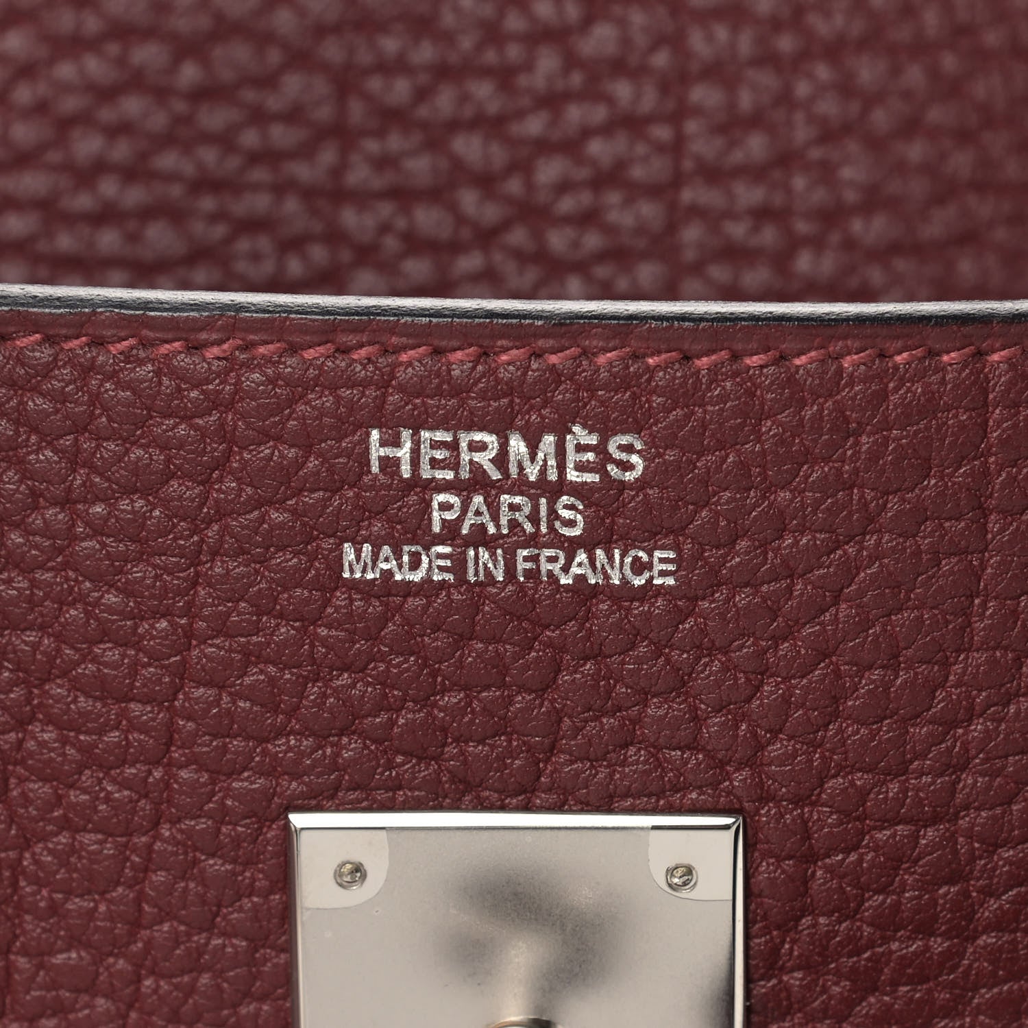 Hermes Fjord Birkin 35 Rouge H 6 of 11
