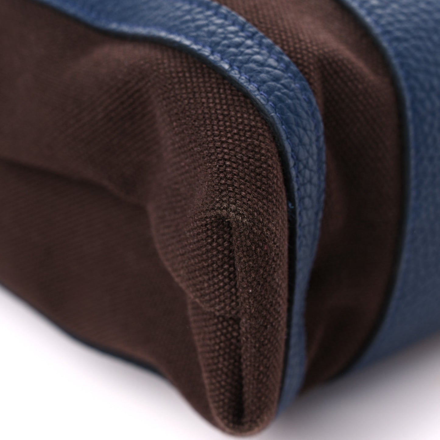 Canvas Calfskin Petit H Monsieur B Bag