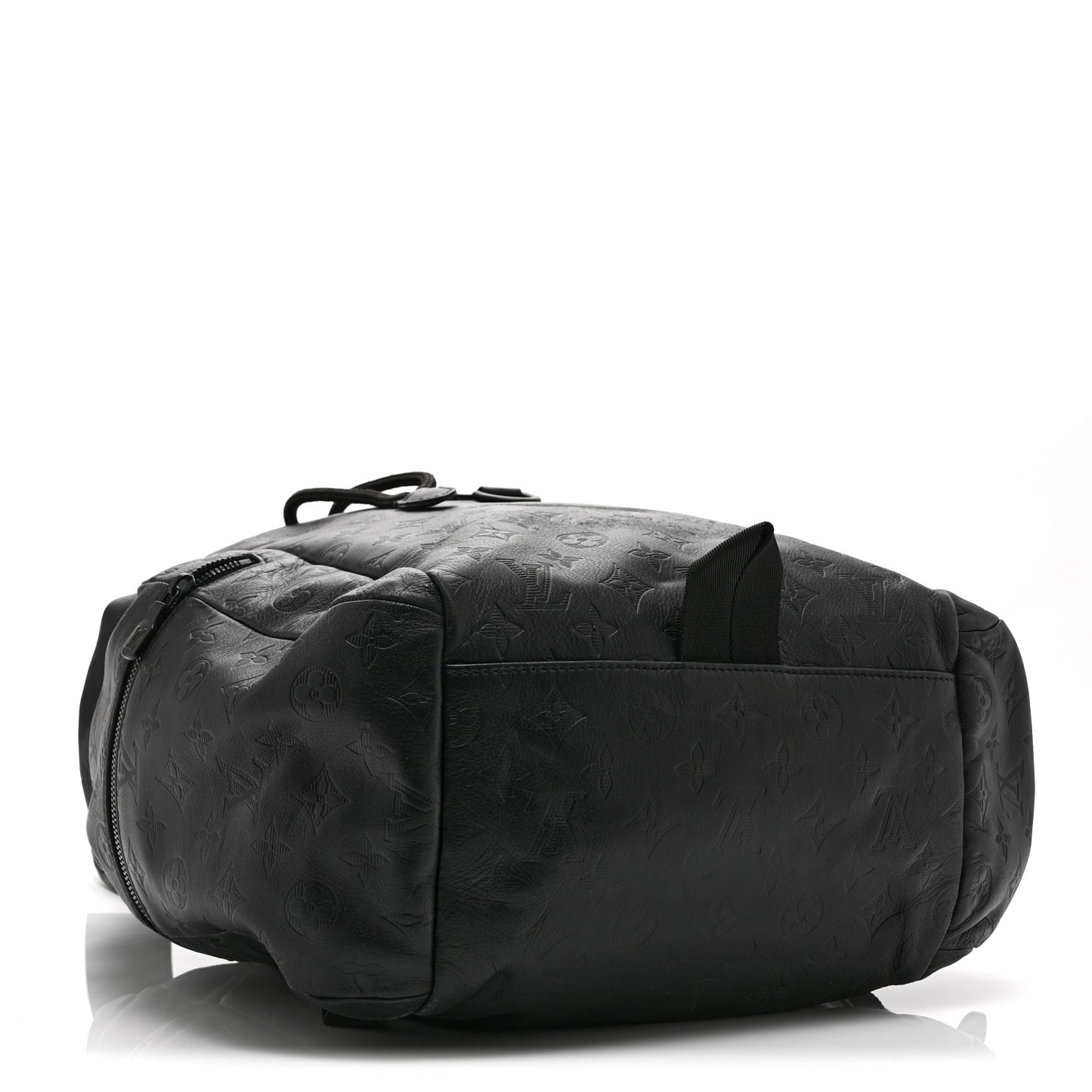 Calfskin Monogram Shadow Discovery Backpack Black