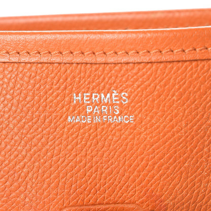 Hermes Epsom Evelyne PM Orange 8 of 15