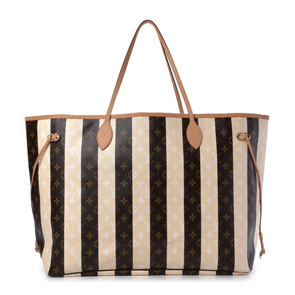 Louis Vuitton Monogram Rayures Neverfull XL 1 of 9