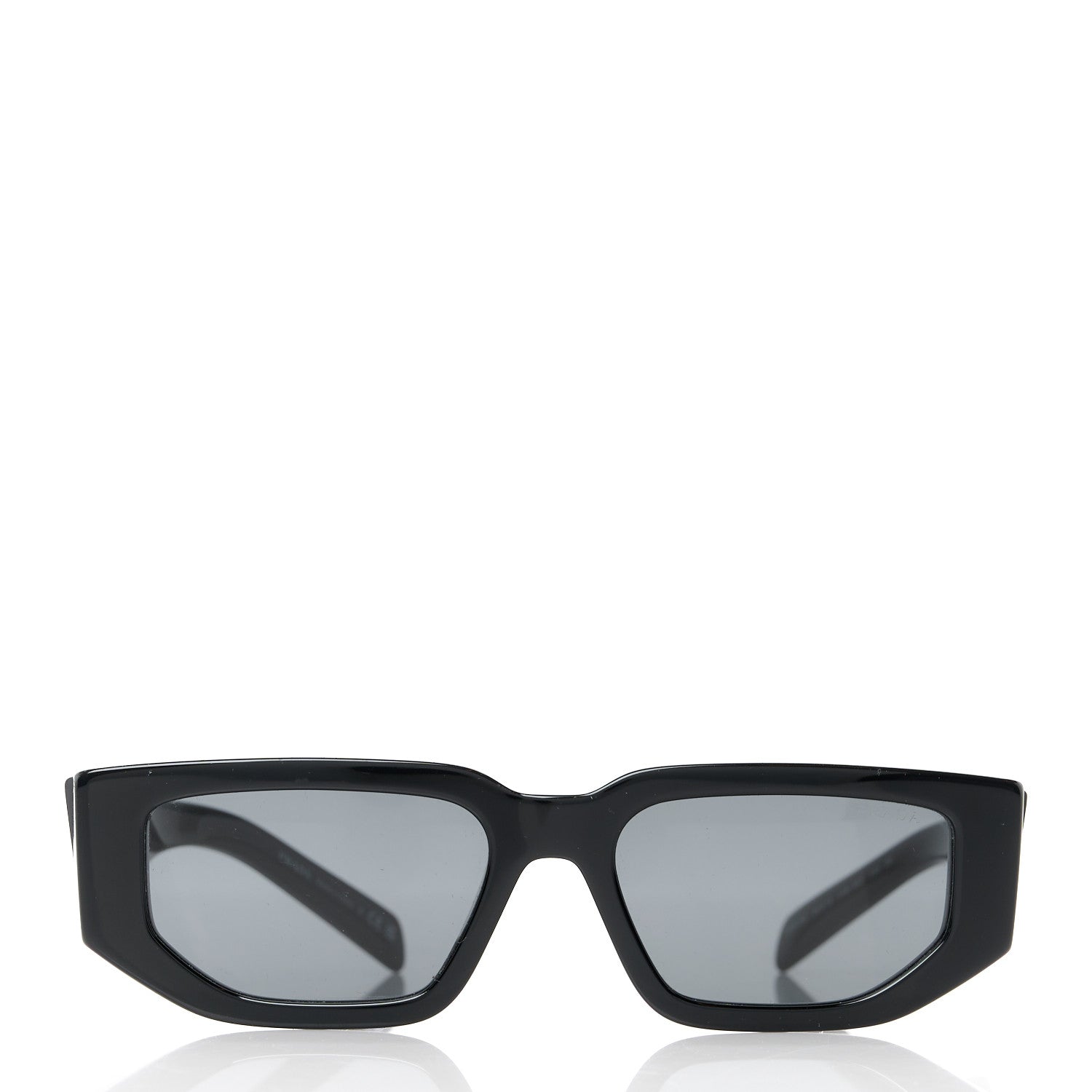 Prada Acetate Sunglasses SPR 09Z Black 2 of 9