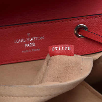 Louis Vuitton Soft Calfskin Lockme Backpack Poppy 6 of 12