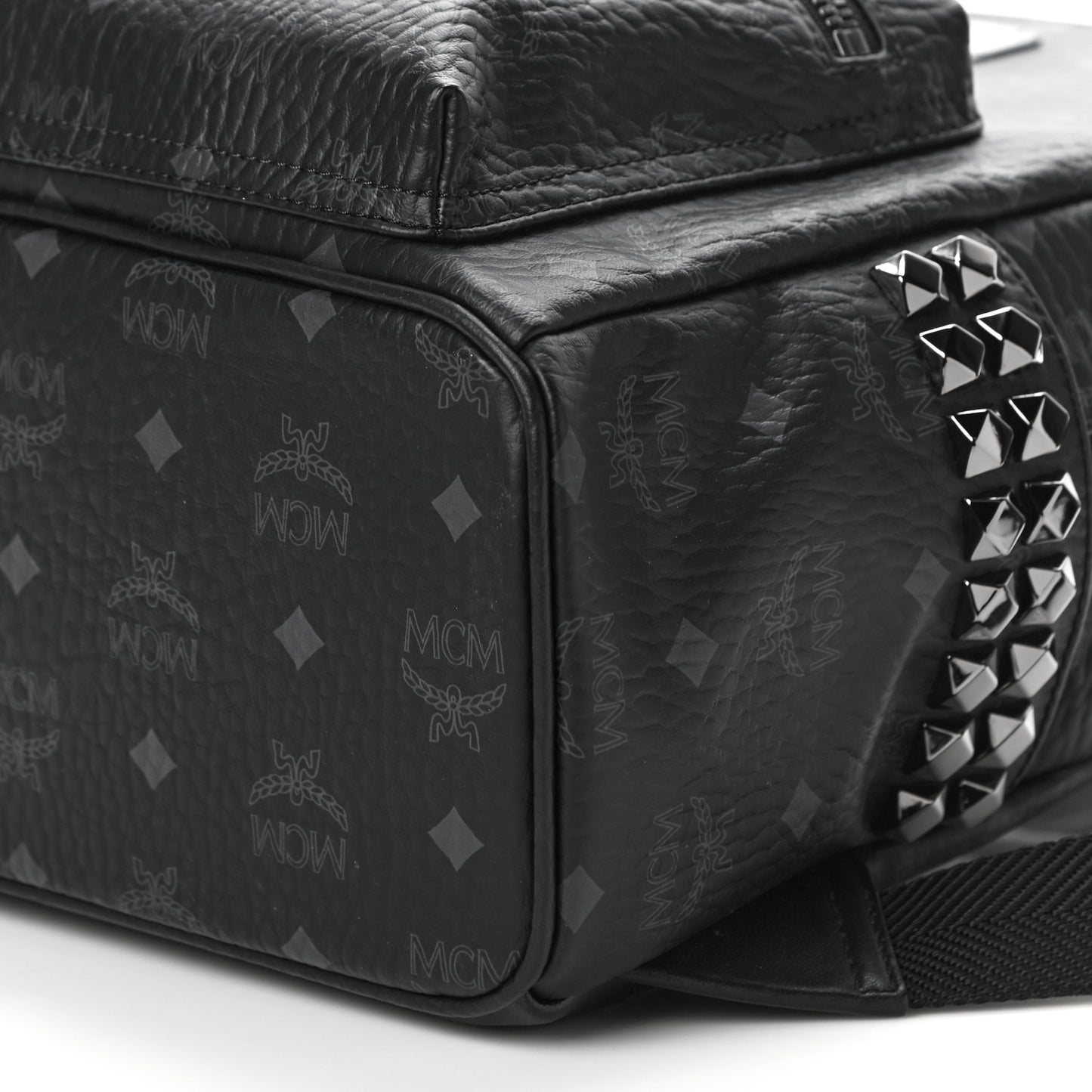 Visetos Small Side Stud Stark Backpack Black