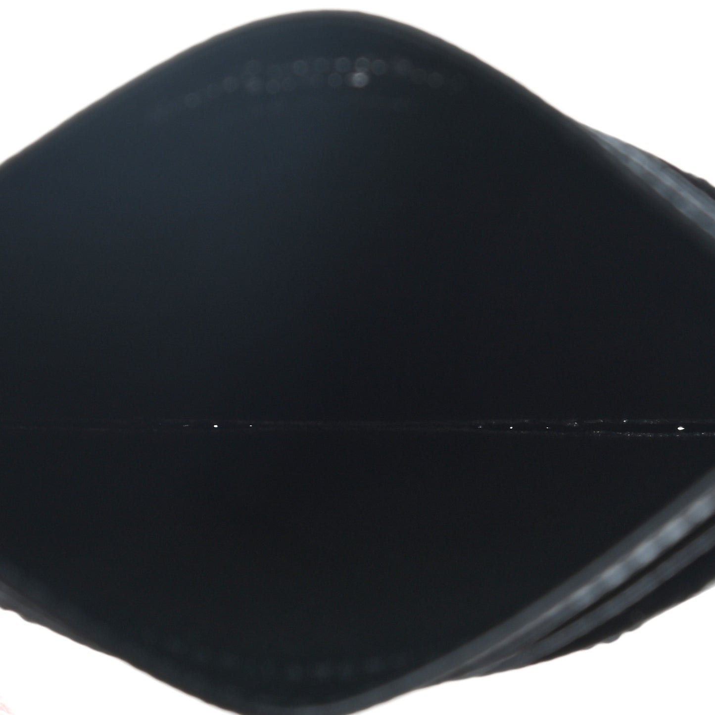 Grain De Poudre Matelasse Chevron Monogram Credit Card Case Black