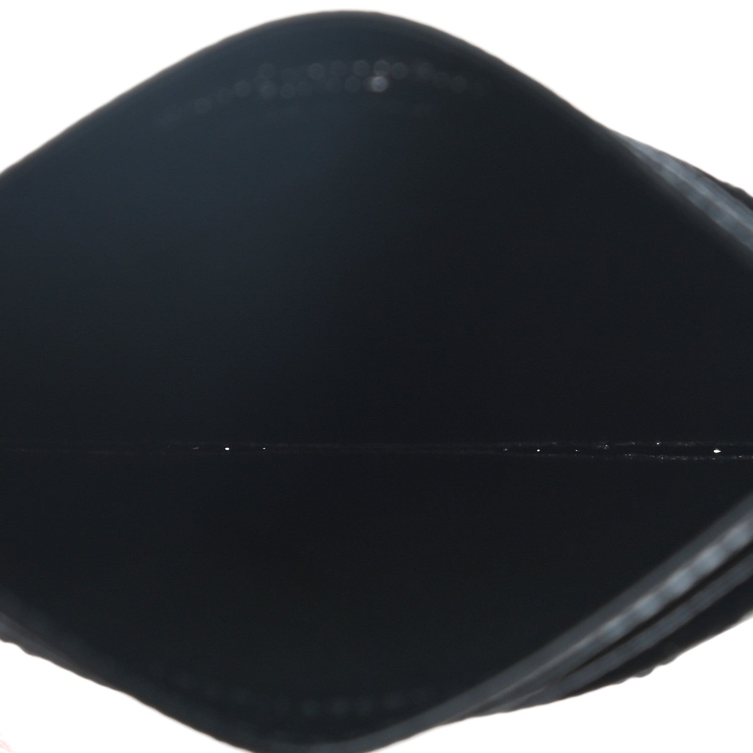 Saint Laurent Grain De Poudre Matelasse Chevron Monogram Credit Card Case Black 5 of 7
