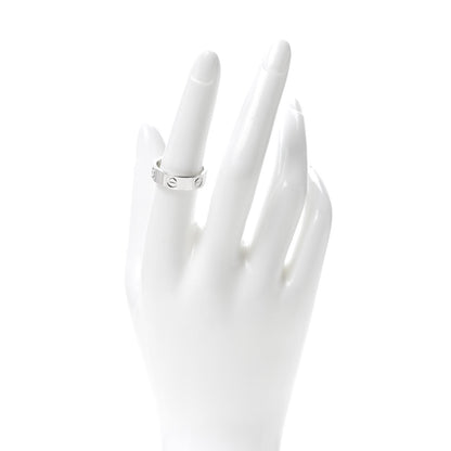 Cartier Platinum 5.5mm LOVE Ring 55 7.25 2 of 7