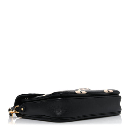 Louis Vuitton Empreinte Monogram Giant Pochette Metis Black Beige 4 of 9