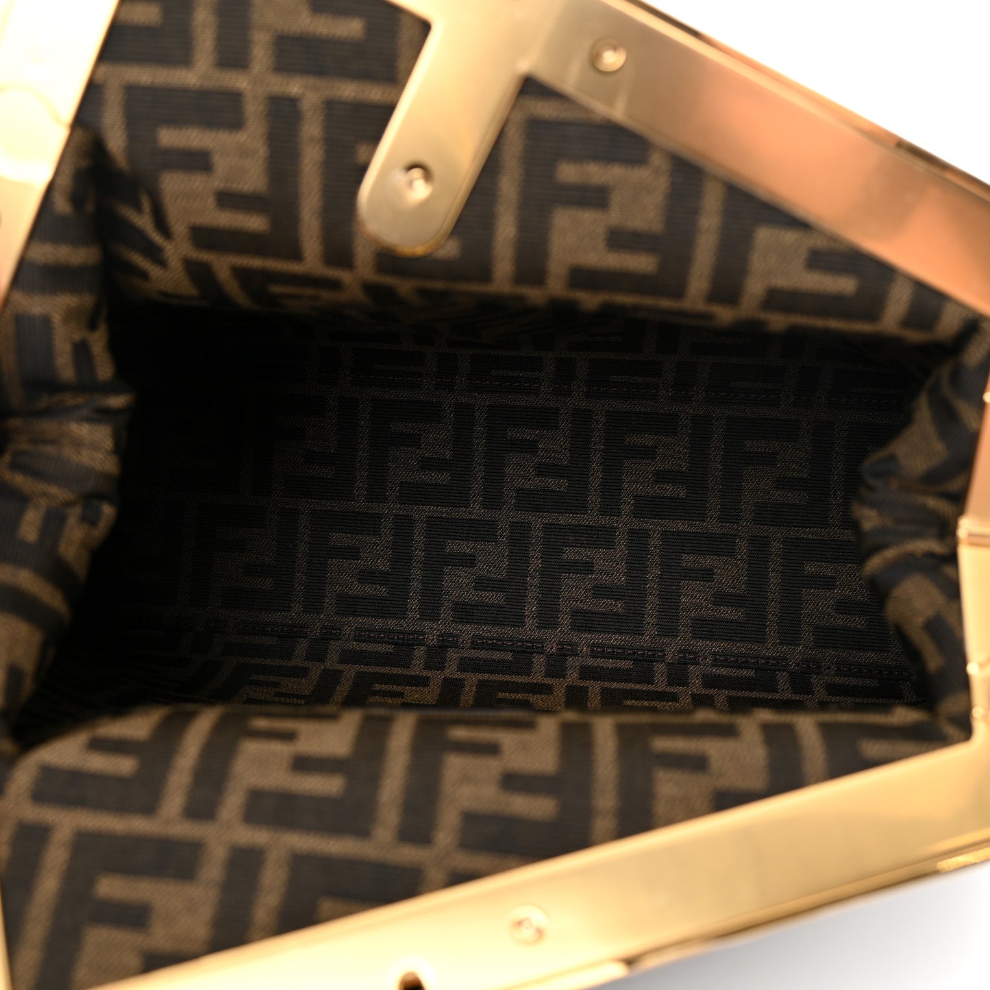 Shiny Nappa Medium Fendi First Black