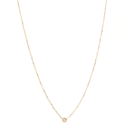 Cartier 18K Yellow Gold Diamond XS D'Amour Pendant Necklace 1 of 6