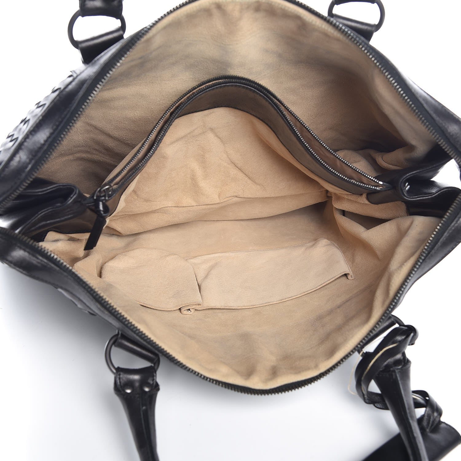 Bottega Veneta Nappa Intrecciato Briefcase Black 6 of 8