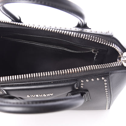 Givenchy Calfskin Small Studded Antigona Black 4 of 8