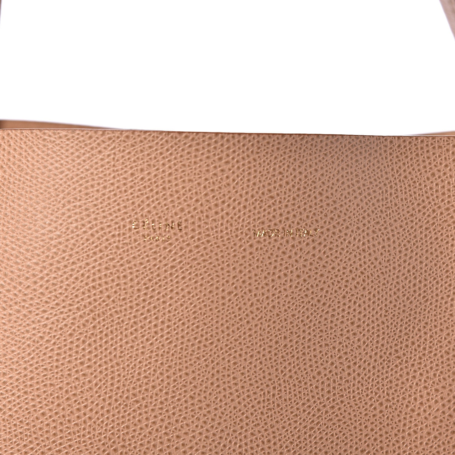 Celine Grained Calfskin Horizontal Bi-Cabas Nude Deepsea 8 of 12