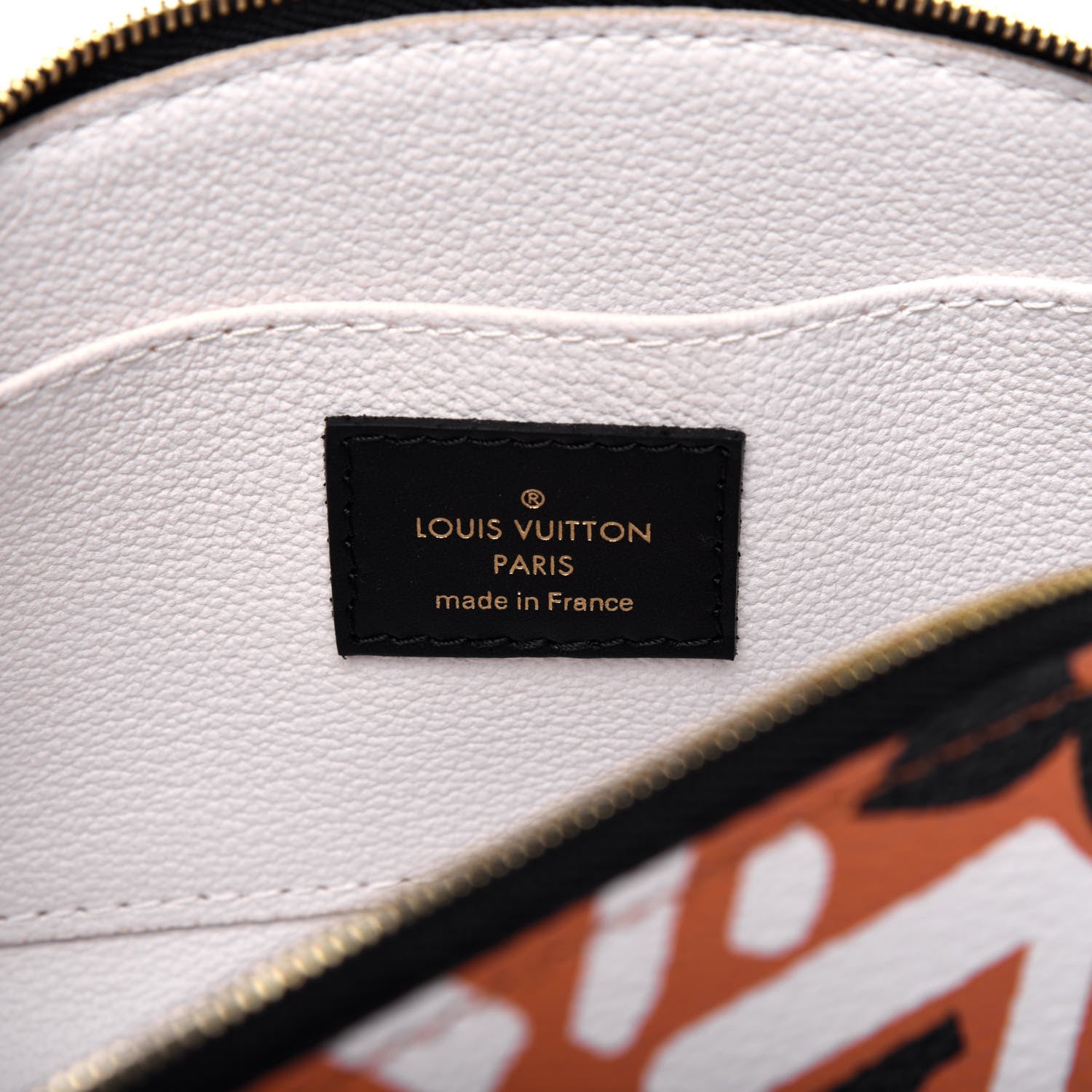 Louis Vuitton Monogram Giant Crafty Cosmetic Pouch Crème Caramel 6 of 9