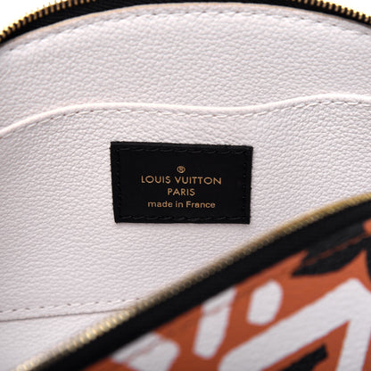 Louis Vuitton Monogram Giant Crafty Cosmetic Pouch Crème Caramel 6 of 9