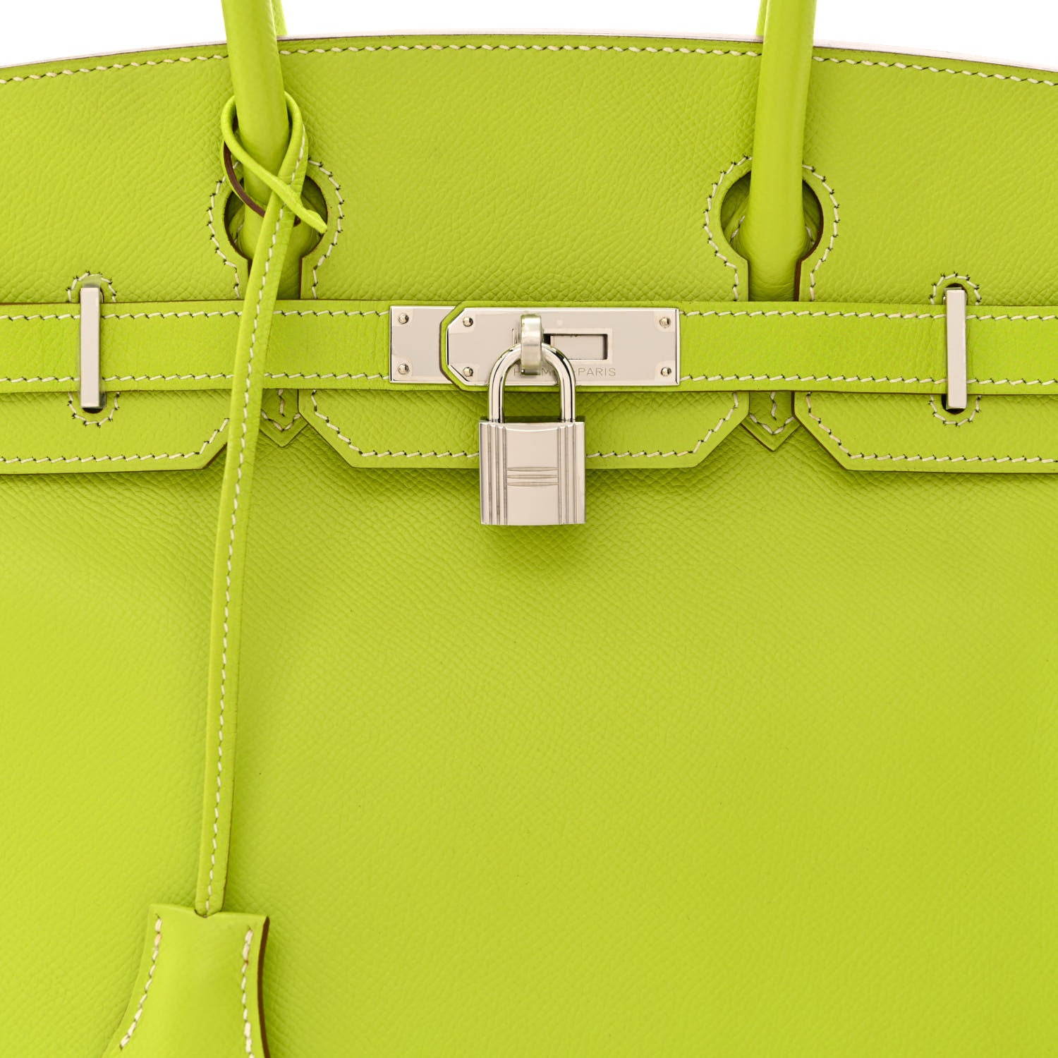 Hermes Epsom Candy Birkin 30 Kiwi Lichen 8 of 15