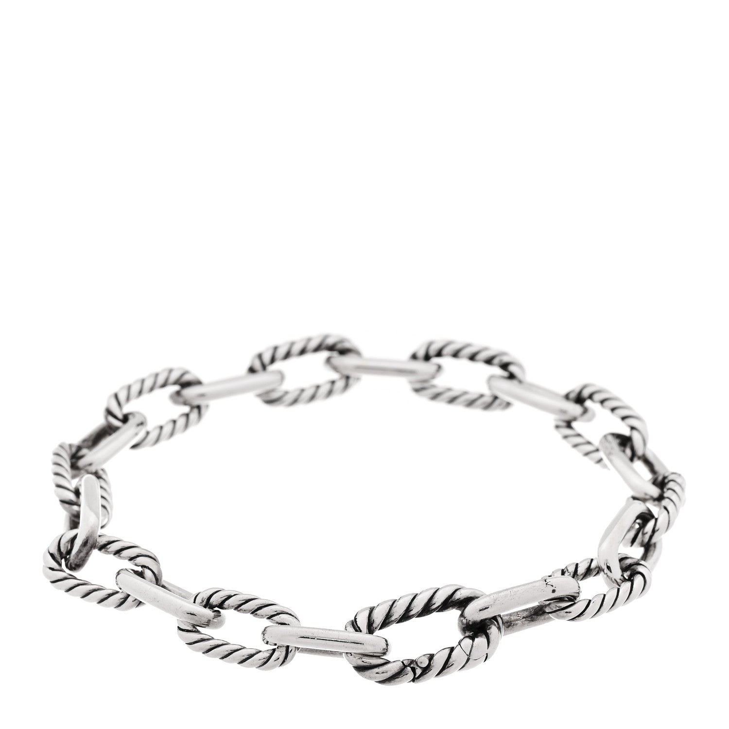 David Yurman Sterling Silver 8.5mm Madison Chain Bracelet 2 of 4