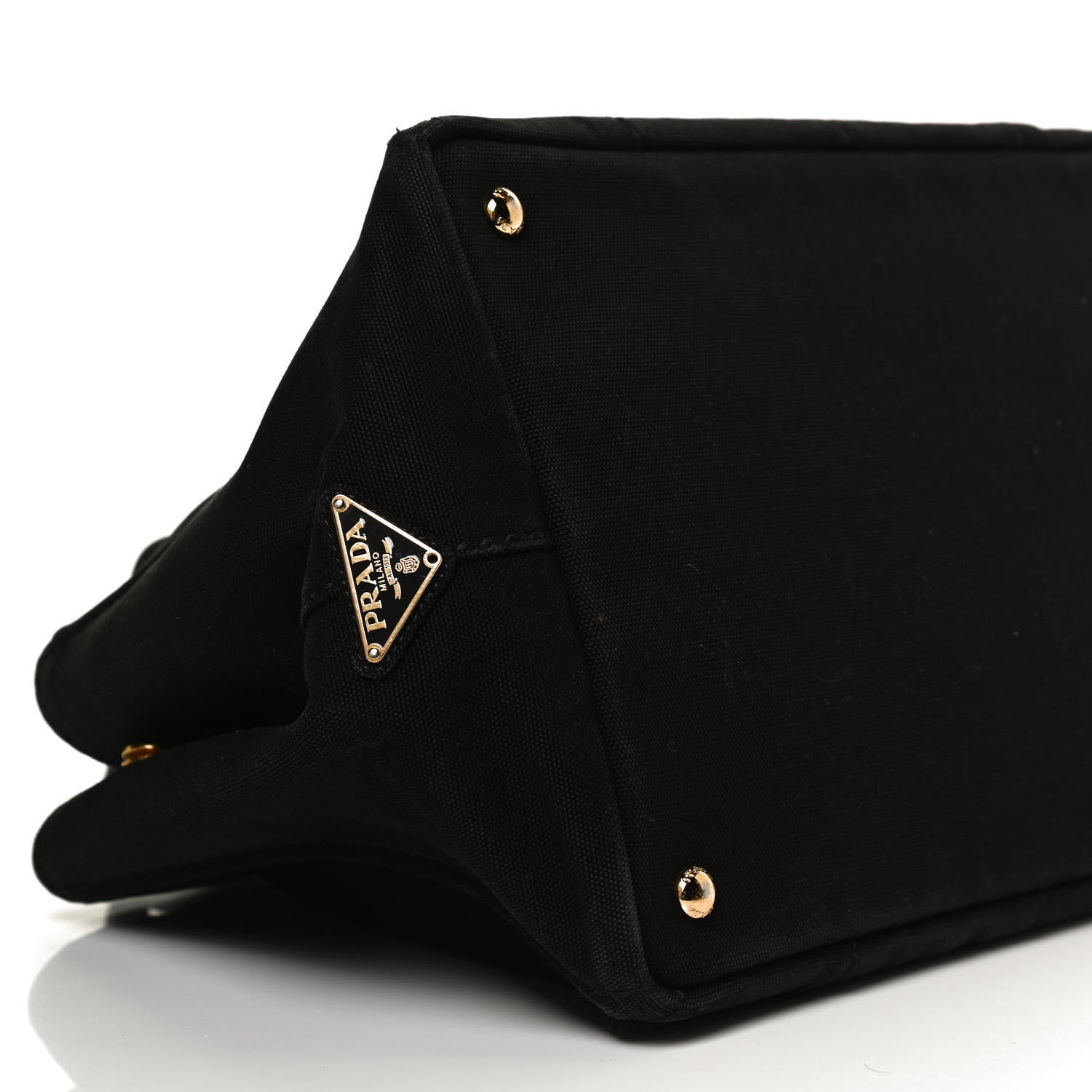 Prada Canapa Logo Tote Black 8 of 10