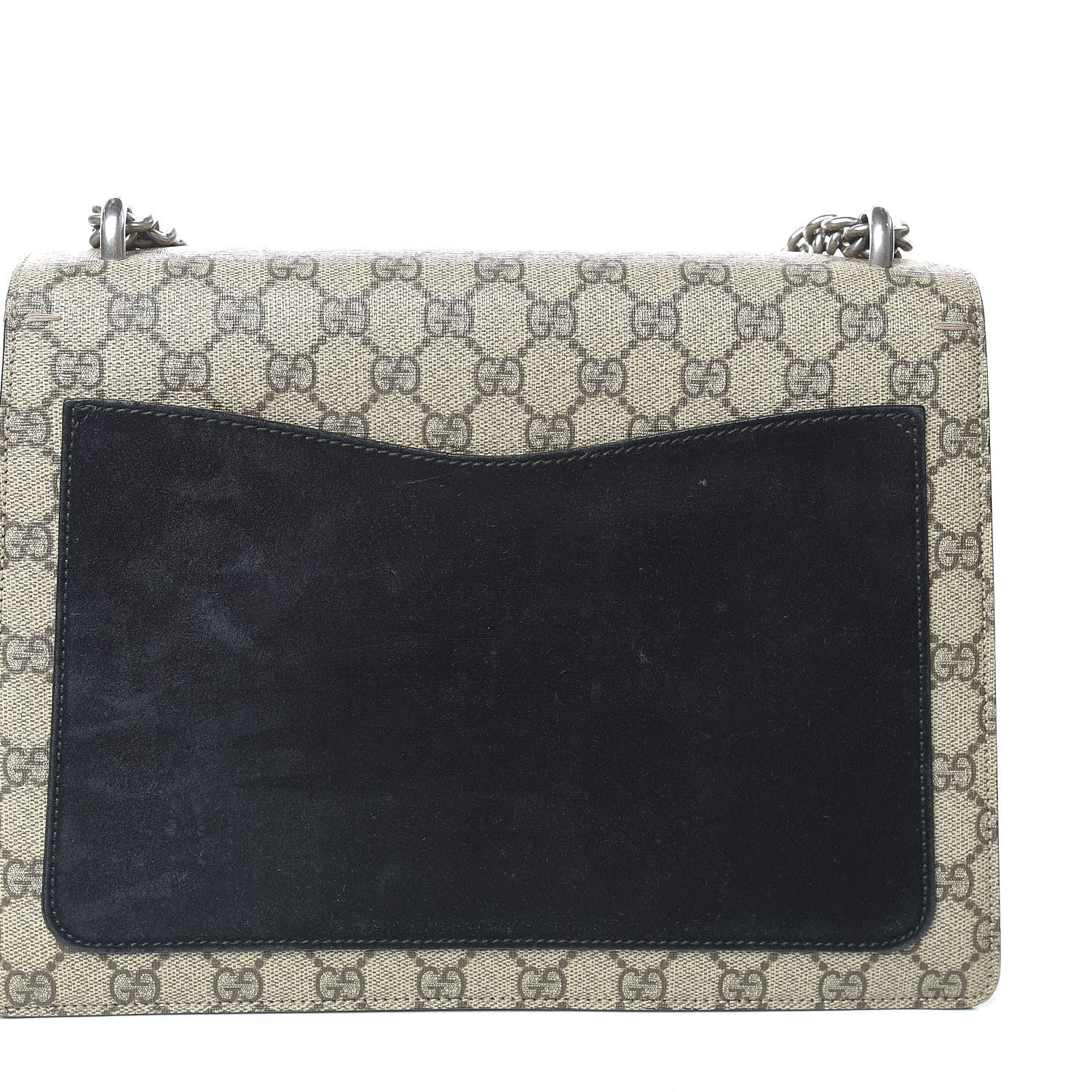 Gucci GG Supreme Monogram Medium Dionysus Shoulder Bag Black 14 of 17