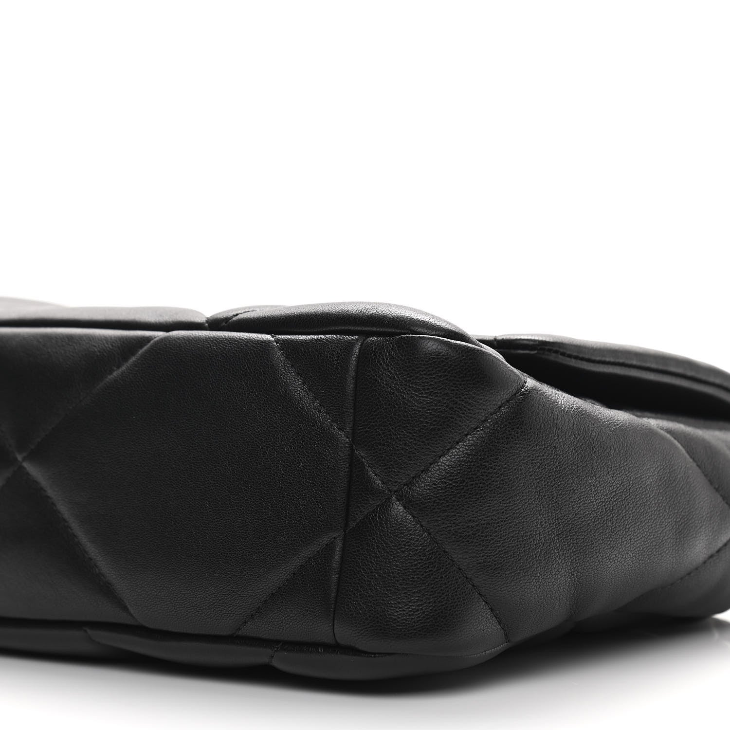 Chanel Goatskin Quilted Medium Chanel 19 Flap Black 10 of 14