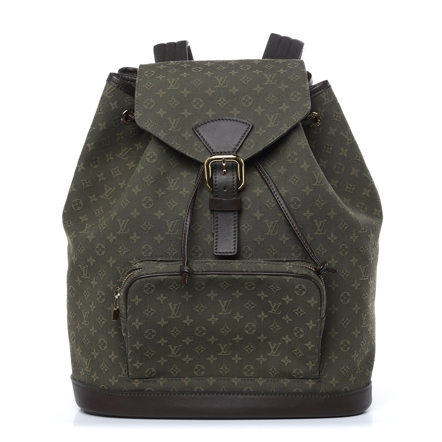 Mini Monogram Montsouris GM Backpack Kaki