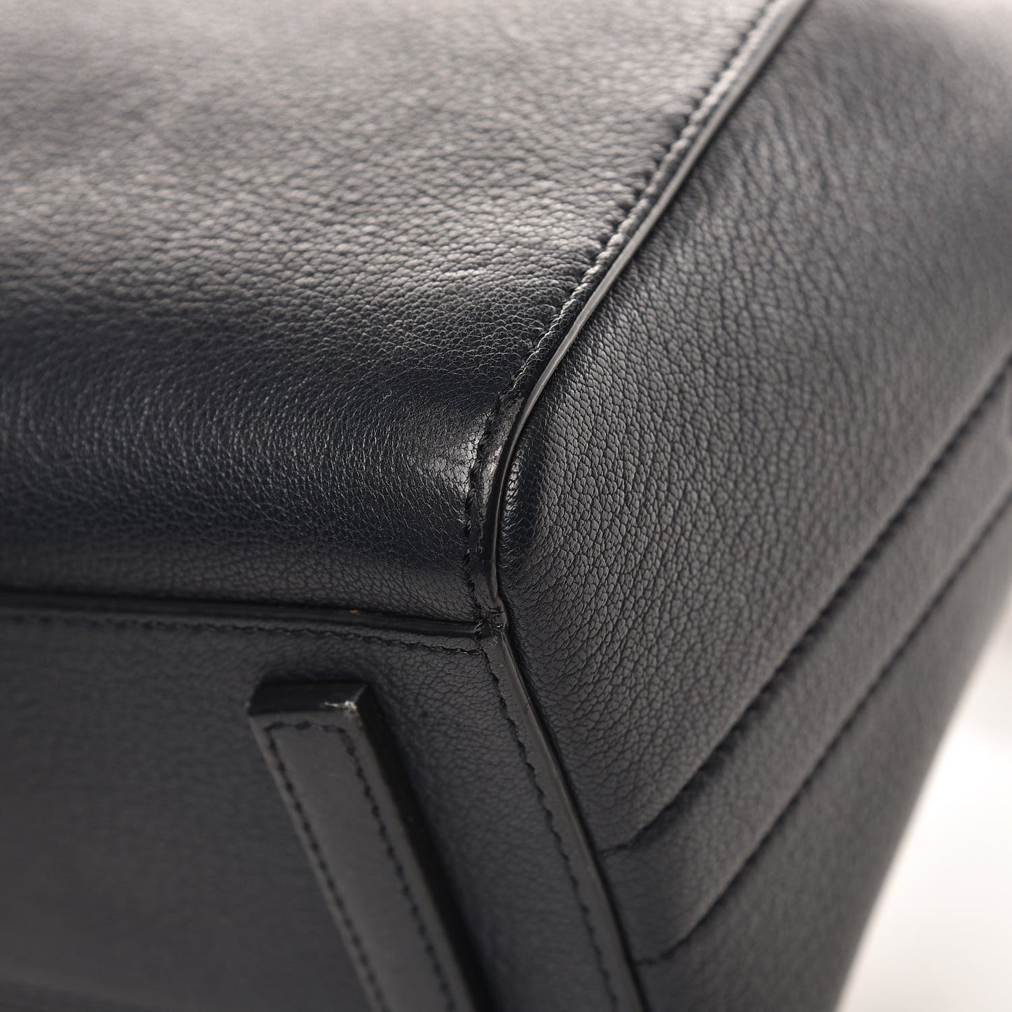 Sugar Goatskin Mini Antigona Navy